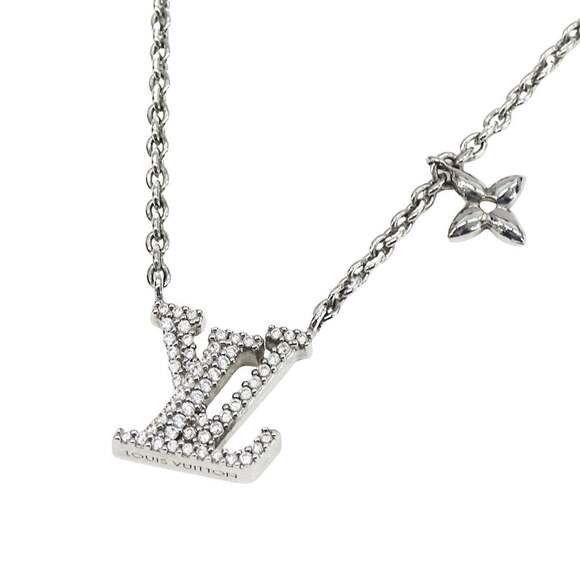 LOUIS VUITTON Silver Necklace